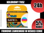 TUSZ INKWORLD KOLOROWY (COLOR) DO HP - 301XL CMY, NOWY