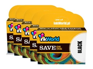 Komplet 5 tuszy InkWorld do Canon PGI-5-CLI-8 5 xl 8 xl