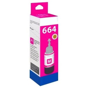 Tusz InkWorld do Epson T6643-m T664 664XL - L220 L362 L655 L132 L365 L200 bottle magenta