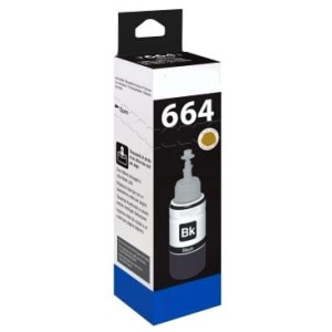 Tusz InkWorld do Epson T6641-bk T664 664XL - L220 L362 L655 L132 L365 L200 bottle black