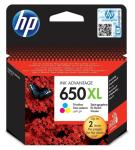Tusz do HP - 650XL color, 650 XL, wydajność x2, Ink Advantage 2515, 3515, 1515