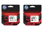 Komplet do HP - 652XL BK+C, 652 XL, wydajność x2, Ink Advantage 2130,  3630, 3775