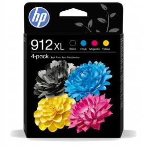 Komplet do HP - 912XL 4-PACK, OFFICEJET 8010, 8020 - BEZPŁATNY PACZKOMAT