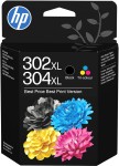 Komplet do HP - 302/304XL BK+C, 302XL, 304XL, HP DeskJet 2620, HP ENVY 4520