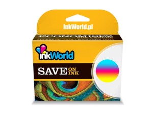 TUSZ INKWORLD KOLOROWY (COLOR) DO HP - 304XL CMY, 500 STRON, 3720, 3730, 3752 